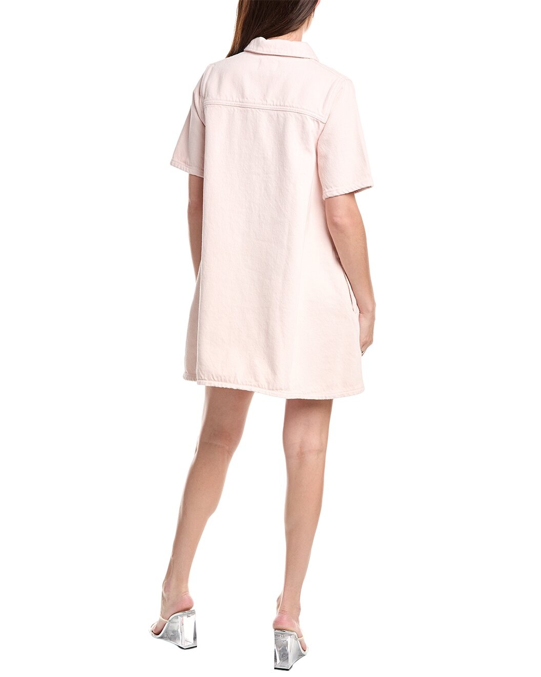 GANNI Heavy Denim Mini Dress - 2
