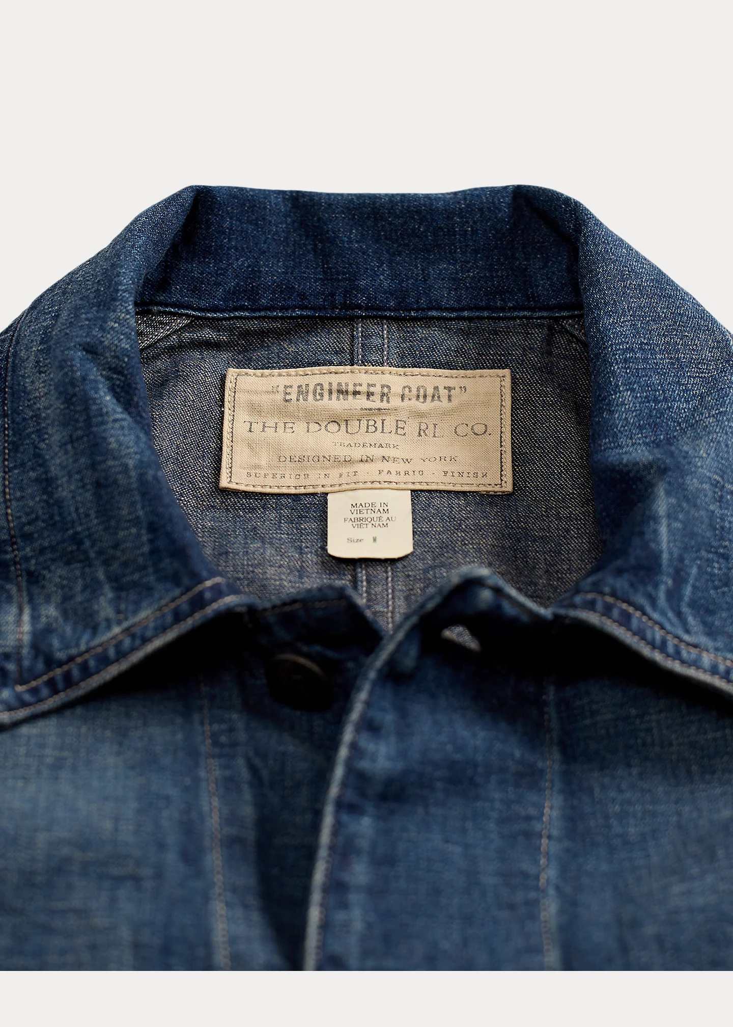 Cotton-Linen Denim Engineer Jacket - 3