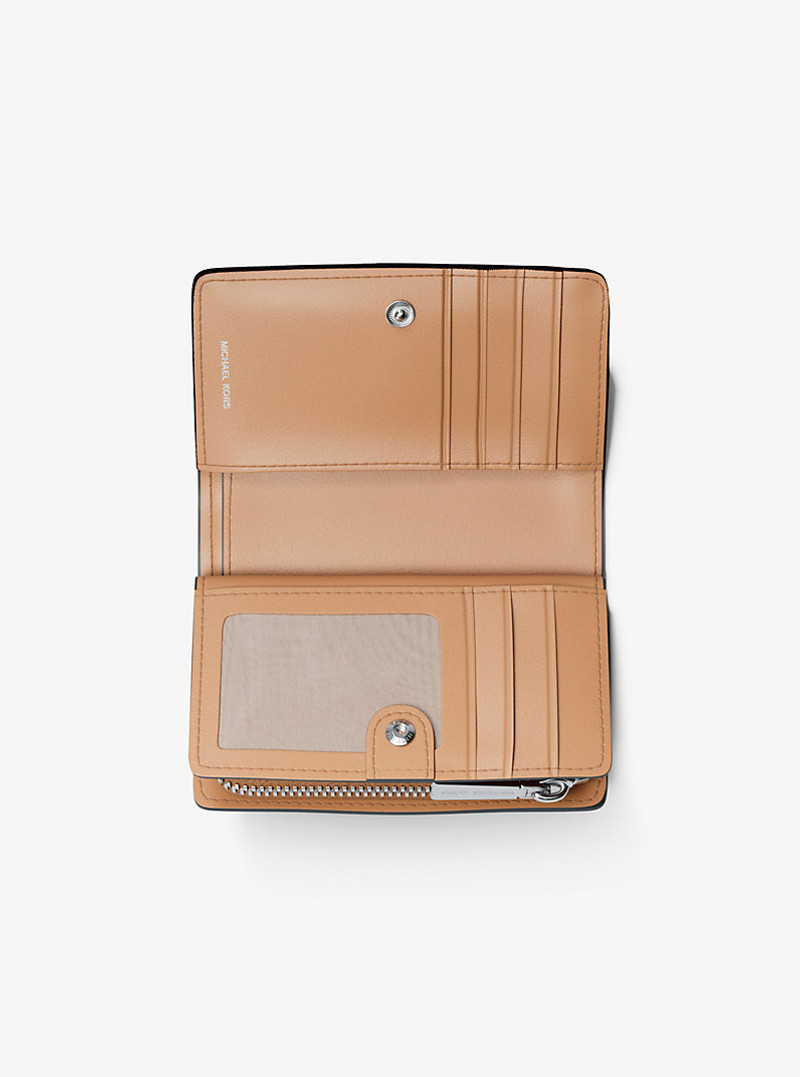 MICHAEL KORS Bryant Medium Pebbled Leather Wallet outlook