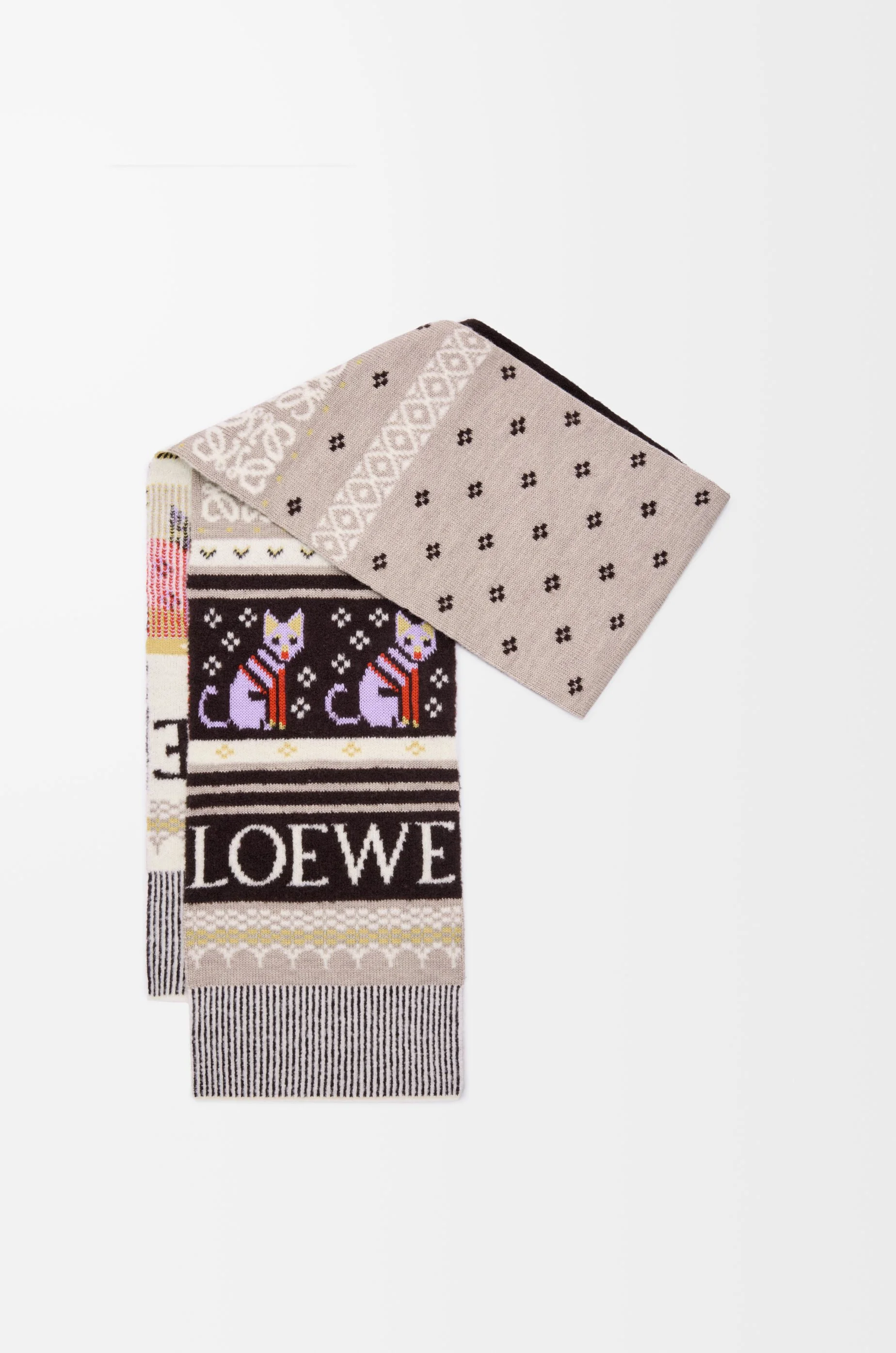 Scarf in wool blend - 1