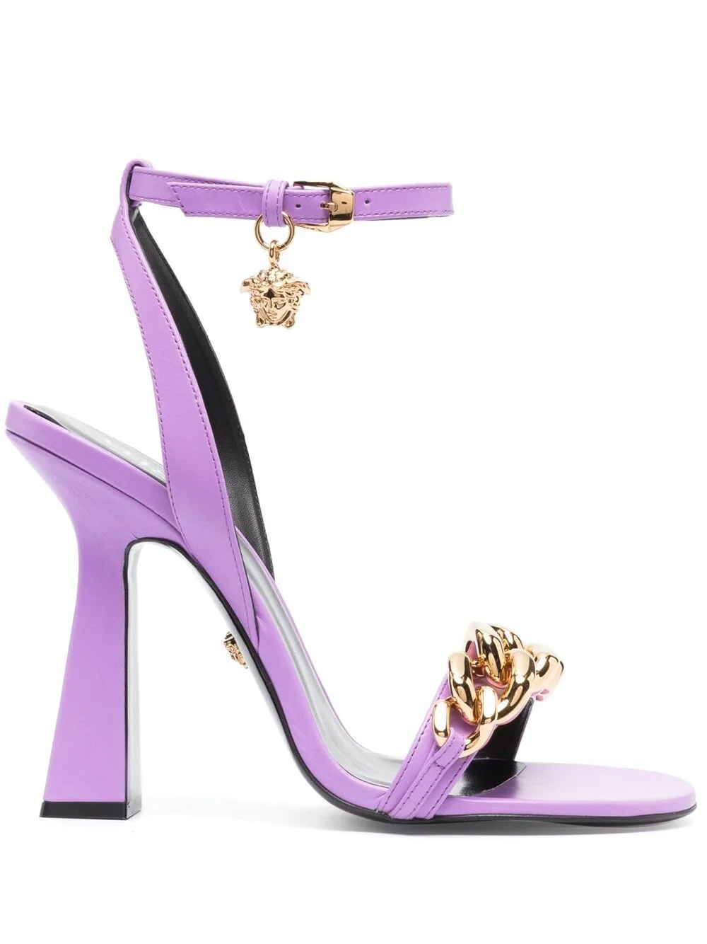 Medusa logo -charm sandals - 1