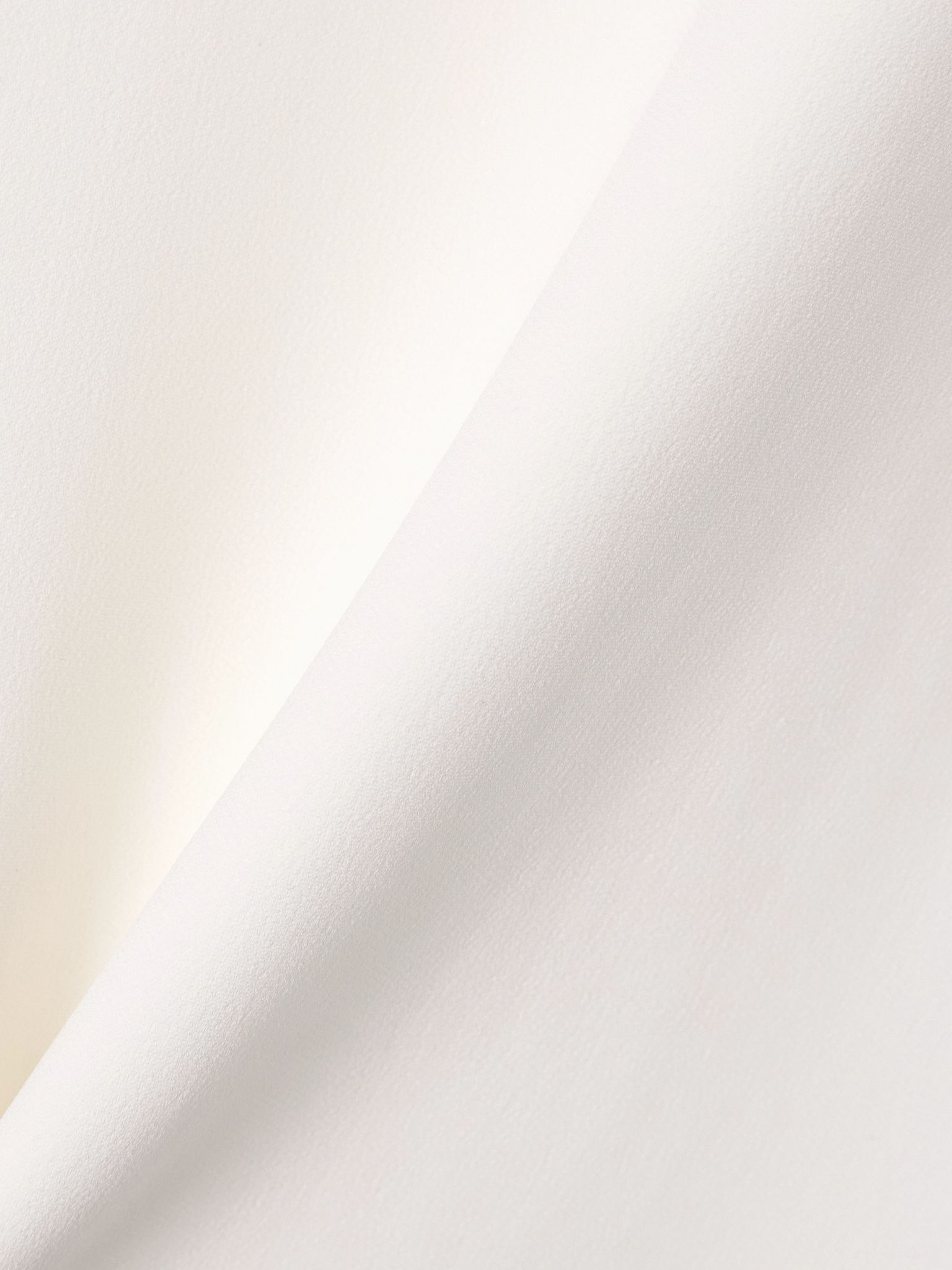 Draped crepe blouse Cream - 4