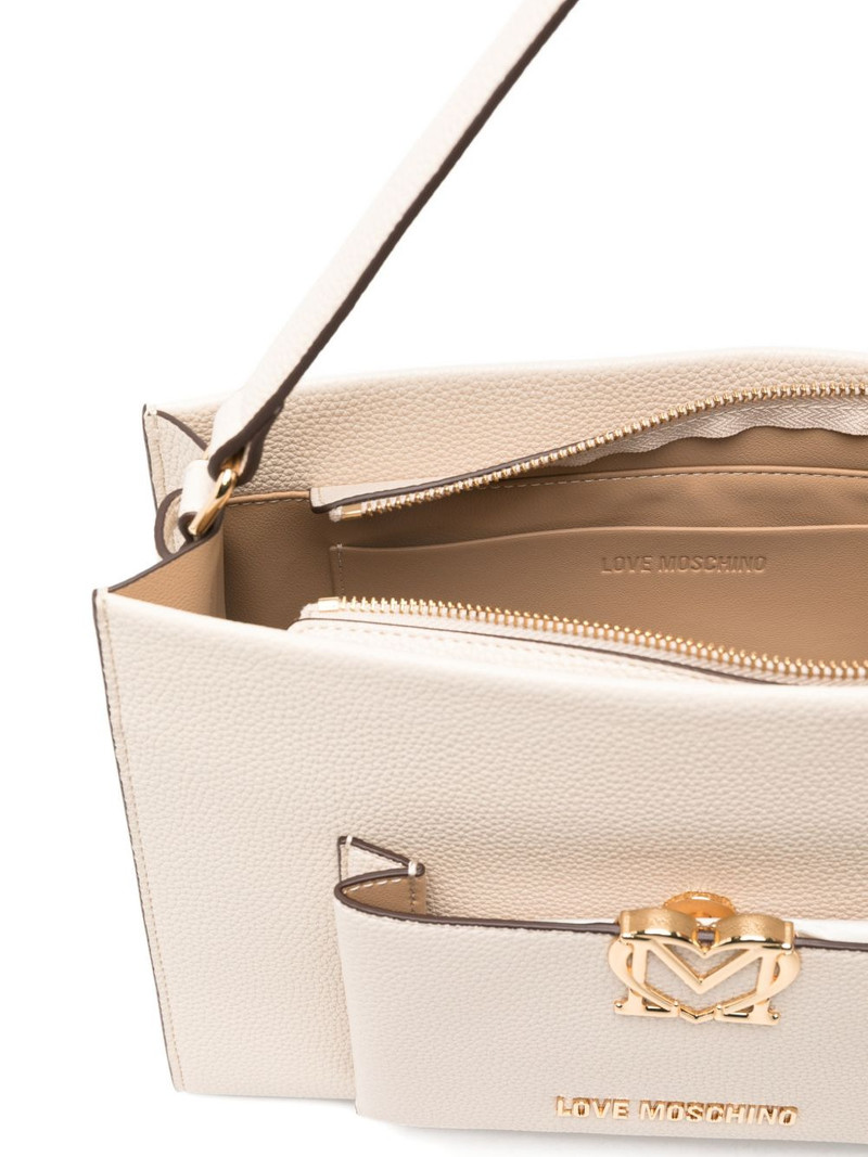 logo-plaque tote bag 5