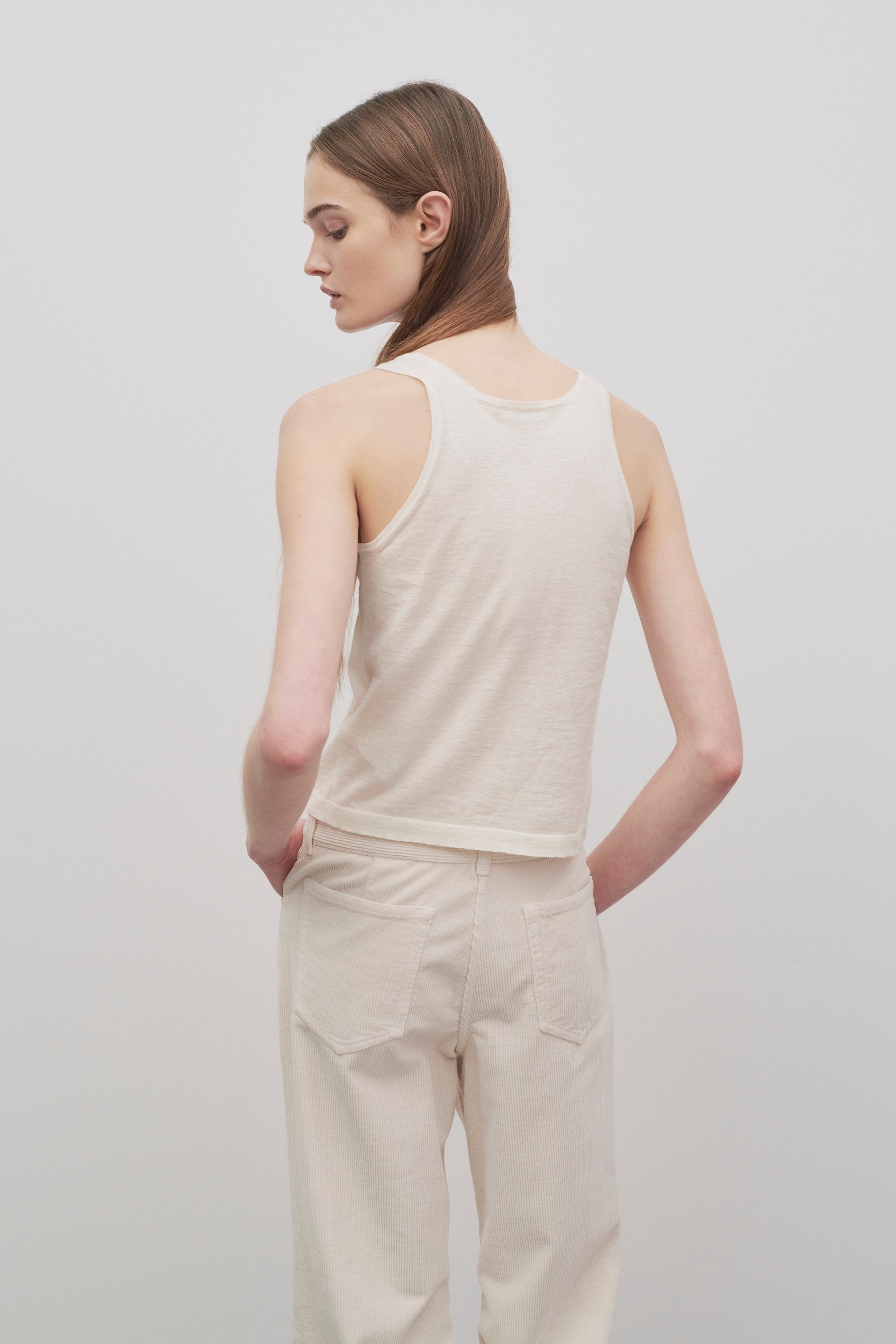 Formosa Tank in Cotton and Cashmere - 5