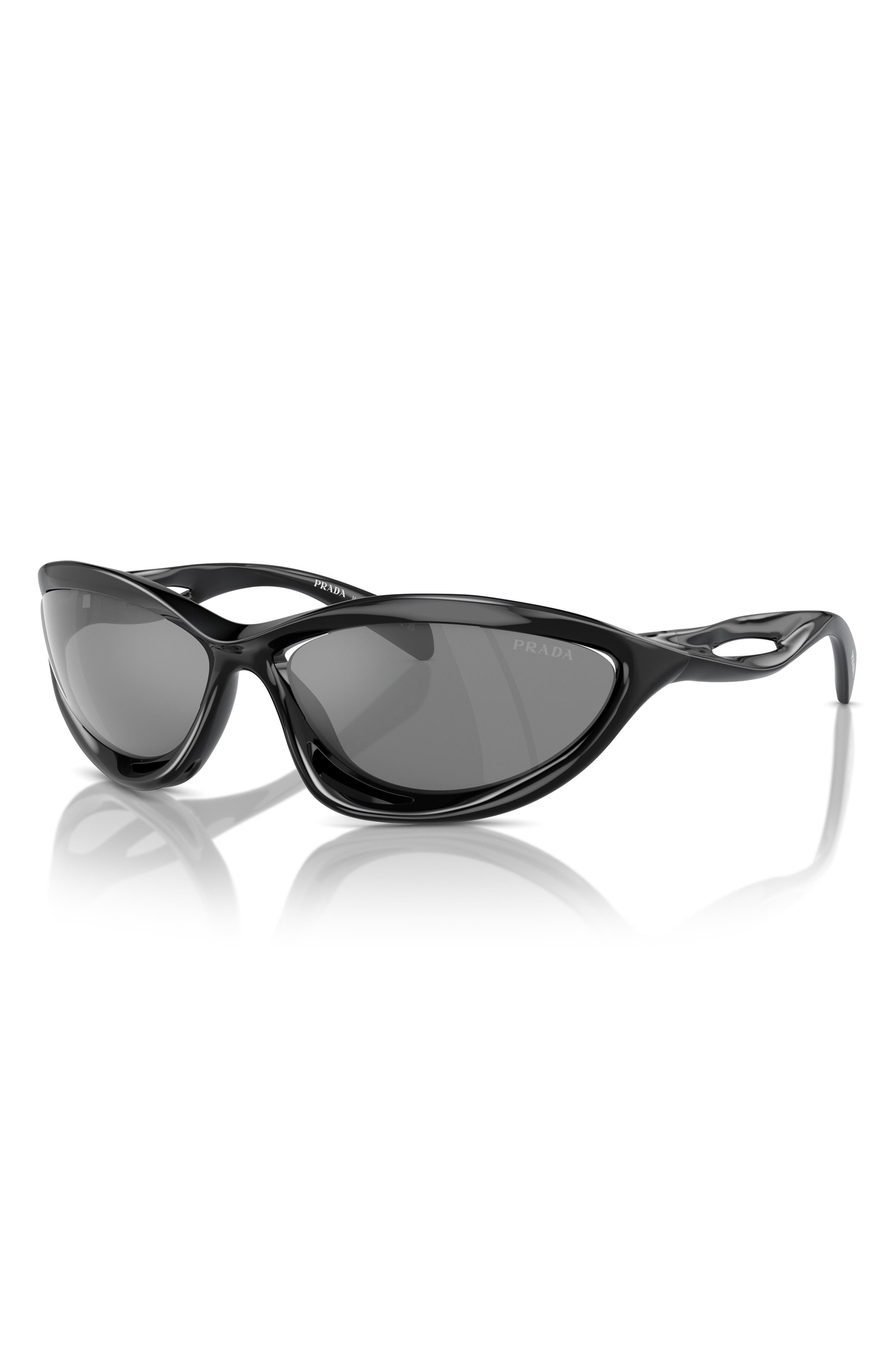 63mm Oversize Cat Eye Sunglasses - 2