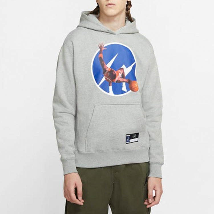 Air Jordan x Fragment Design FW Sweatshirts Men Grey DA2992-050 - 2