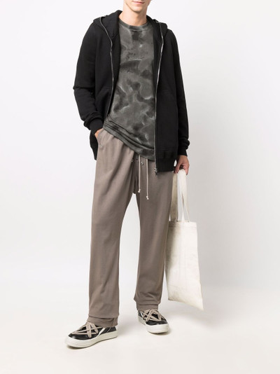 Rick Owens DRKSHDW drawstring cotton trousers outlook