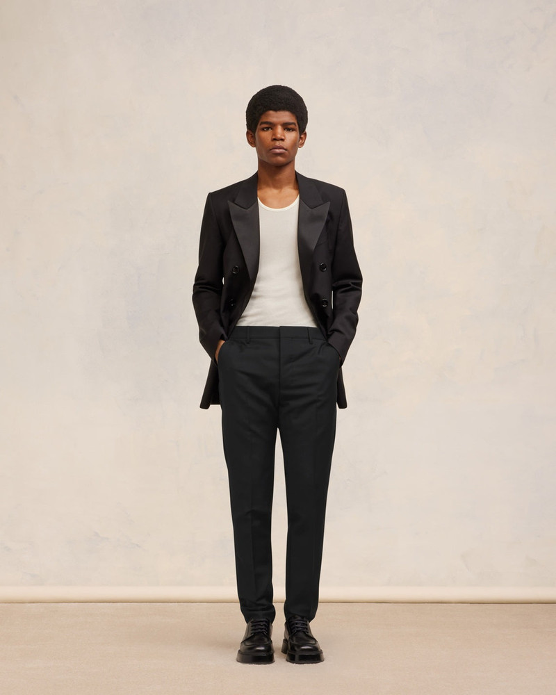 AMI Paris CIGARETTE FIT TROUSERS outlook