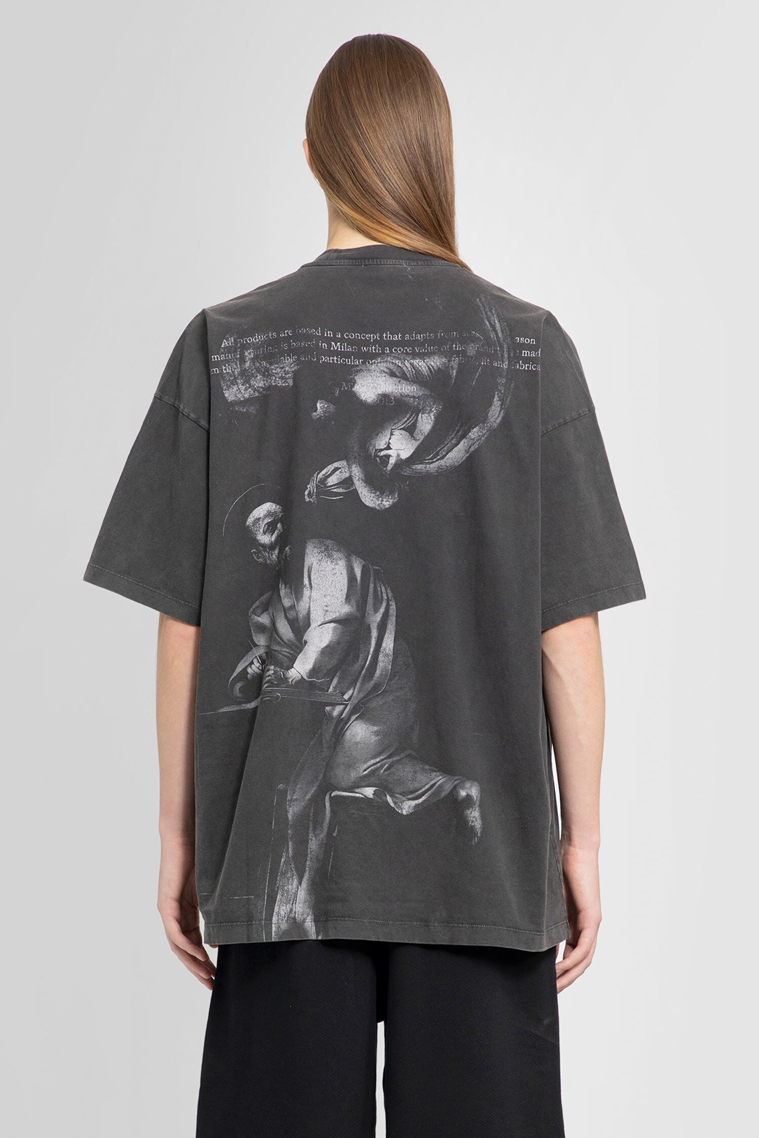 Off-White OFF-WHITE MAN BLACK T-SHIRTS | REVERSIBLE