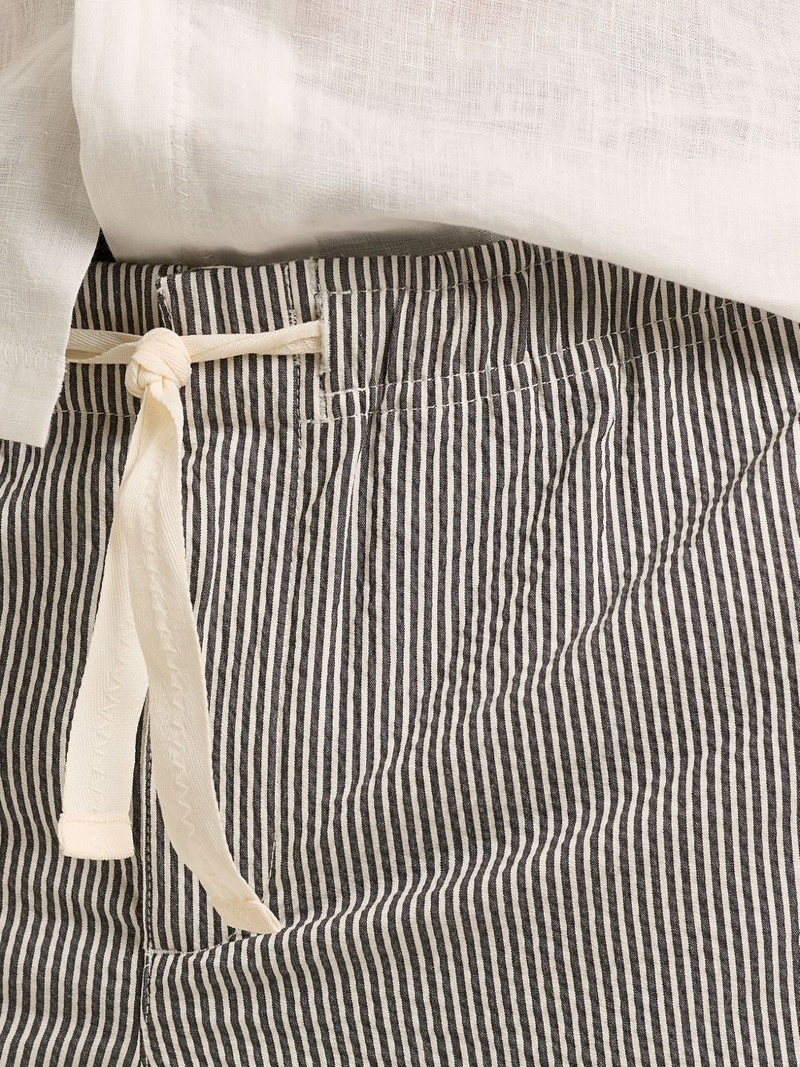 Alex striped seersucker shorts 4
