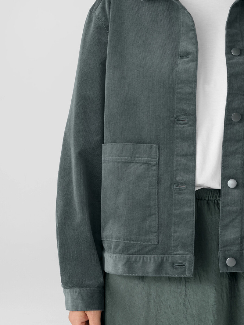 Organic Cotton Stretch Corduroy Jacket 5