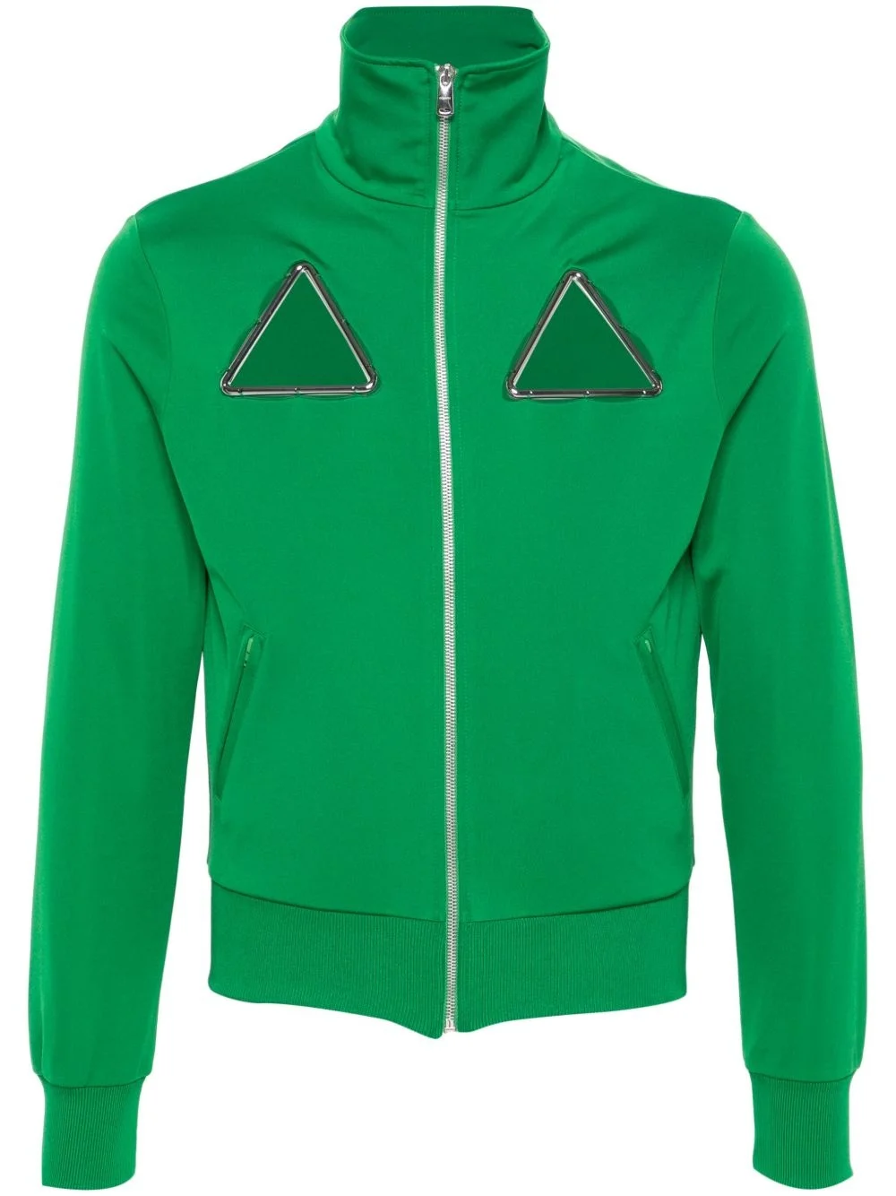 Triangle cut-out track jacket - 1