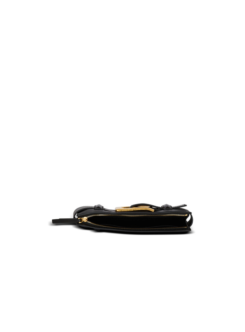 Anthem calfskin leather clutch 6