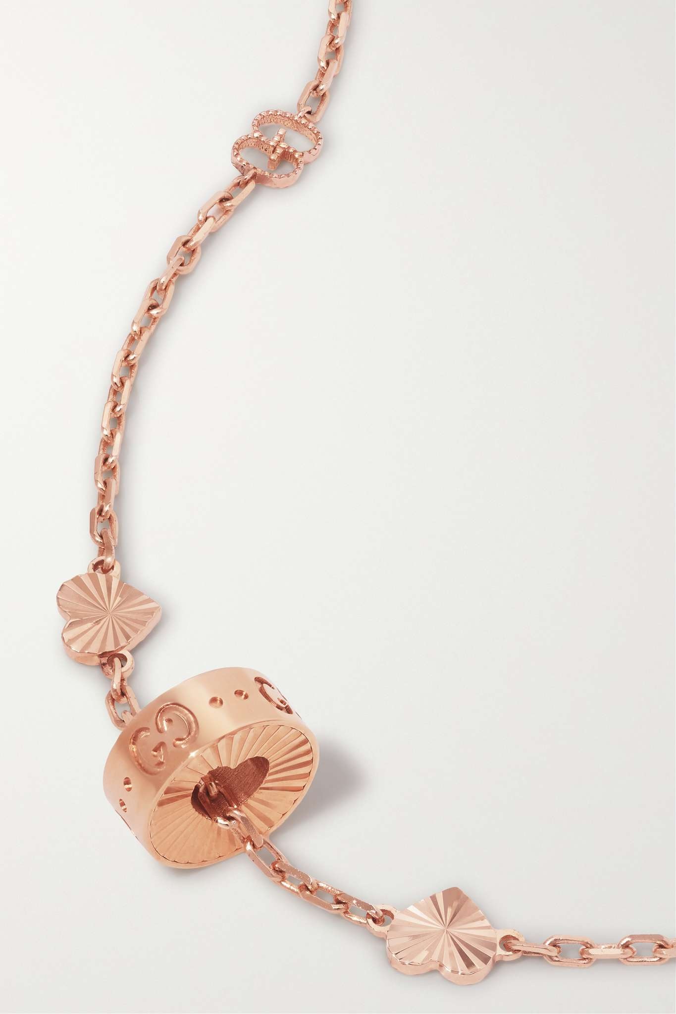 Icon Heart 18-karat rose gold bracelet - 4