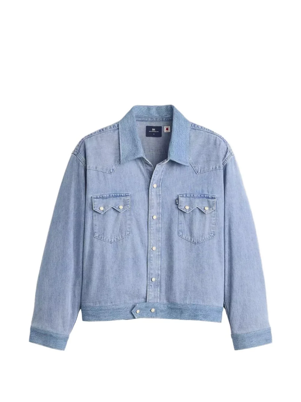 Sawtooth denim jacket - 1