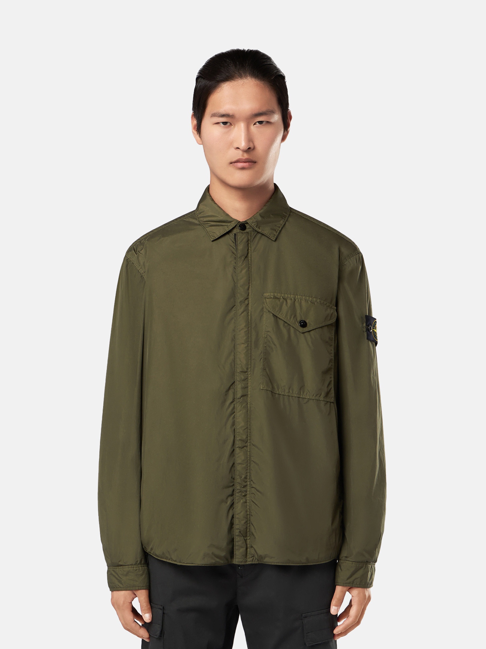 Stone Island Q0123 CRINKLE REPS RECYCLED NYLON WITH PRIMALOFT®-TC  