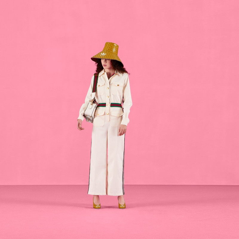 GUCCI adidas x Gucci GG jumpsuit outlook