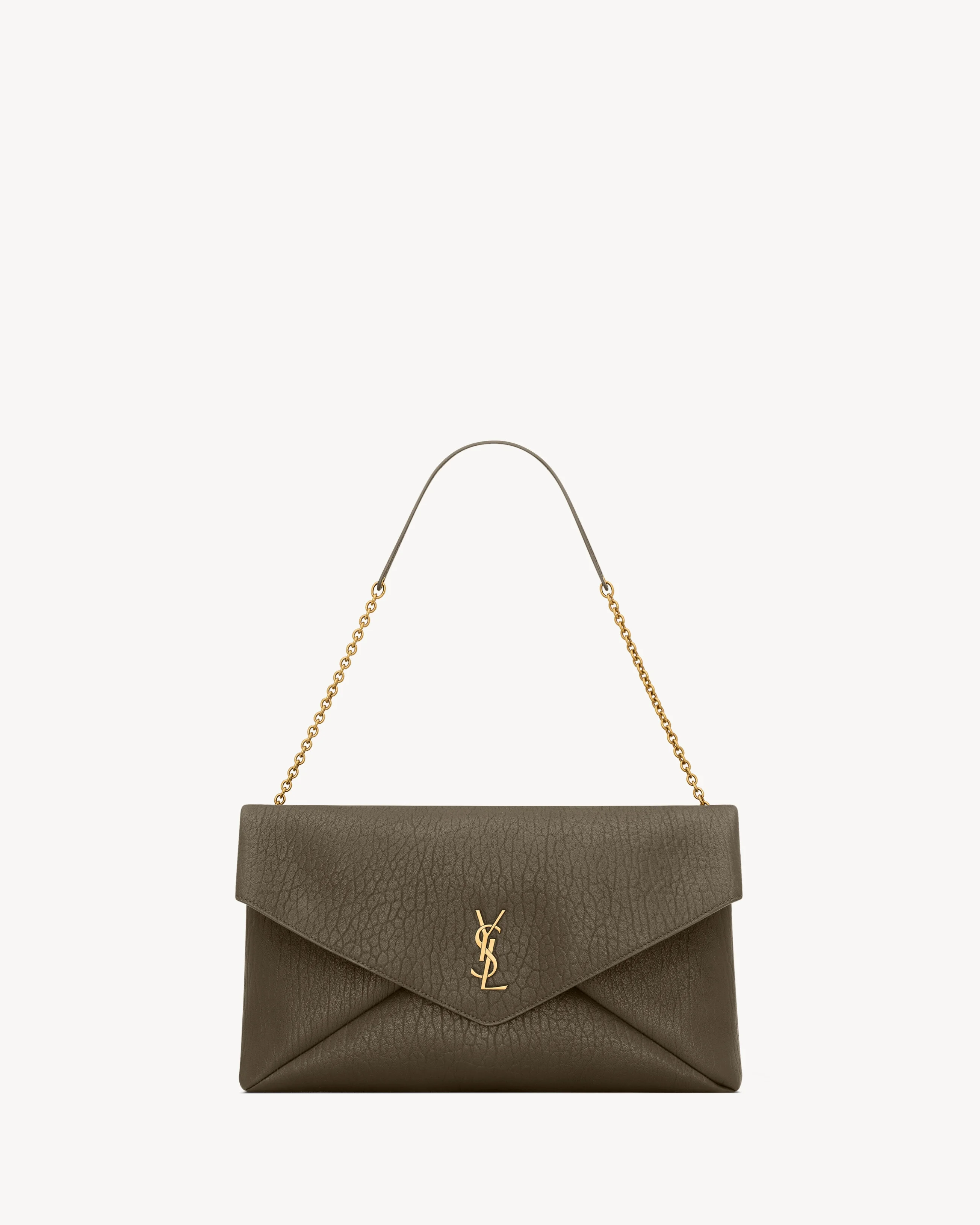 CASSANDRE XXL ENVELOPE POUCH ON CHAIN IN LAMBSKIN - 1