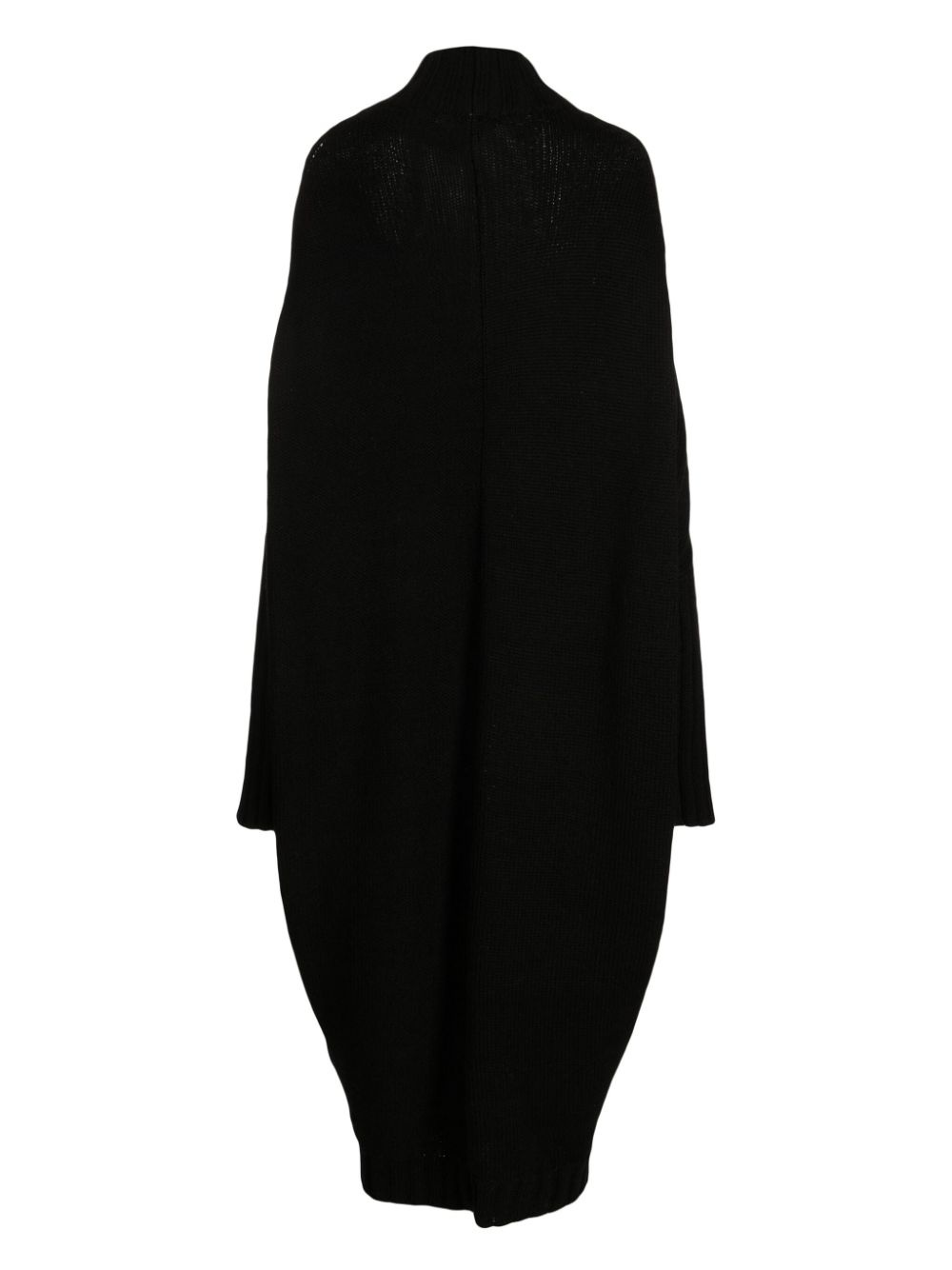mock-neck knitted midi dress - 2