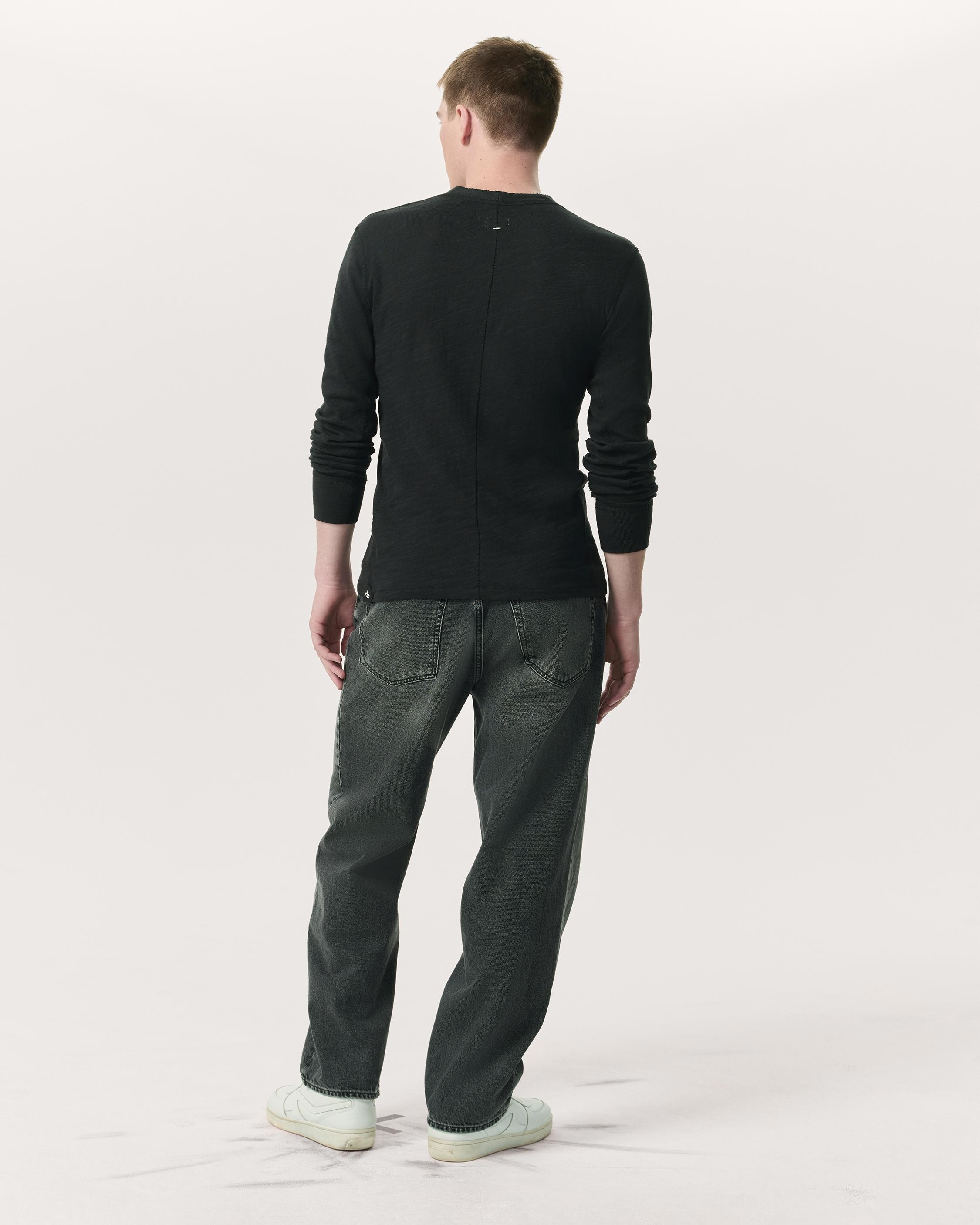Classic Flame Long Sleeve Henley
Cotton T-Shirt - 5
