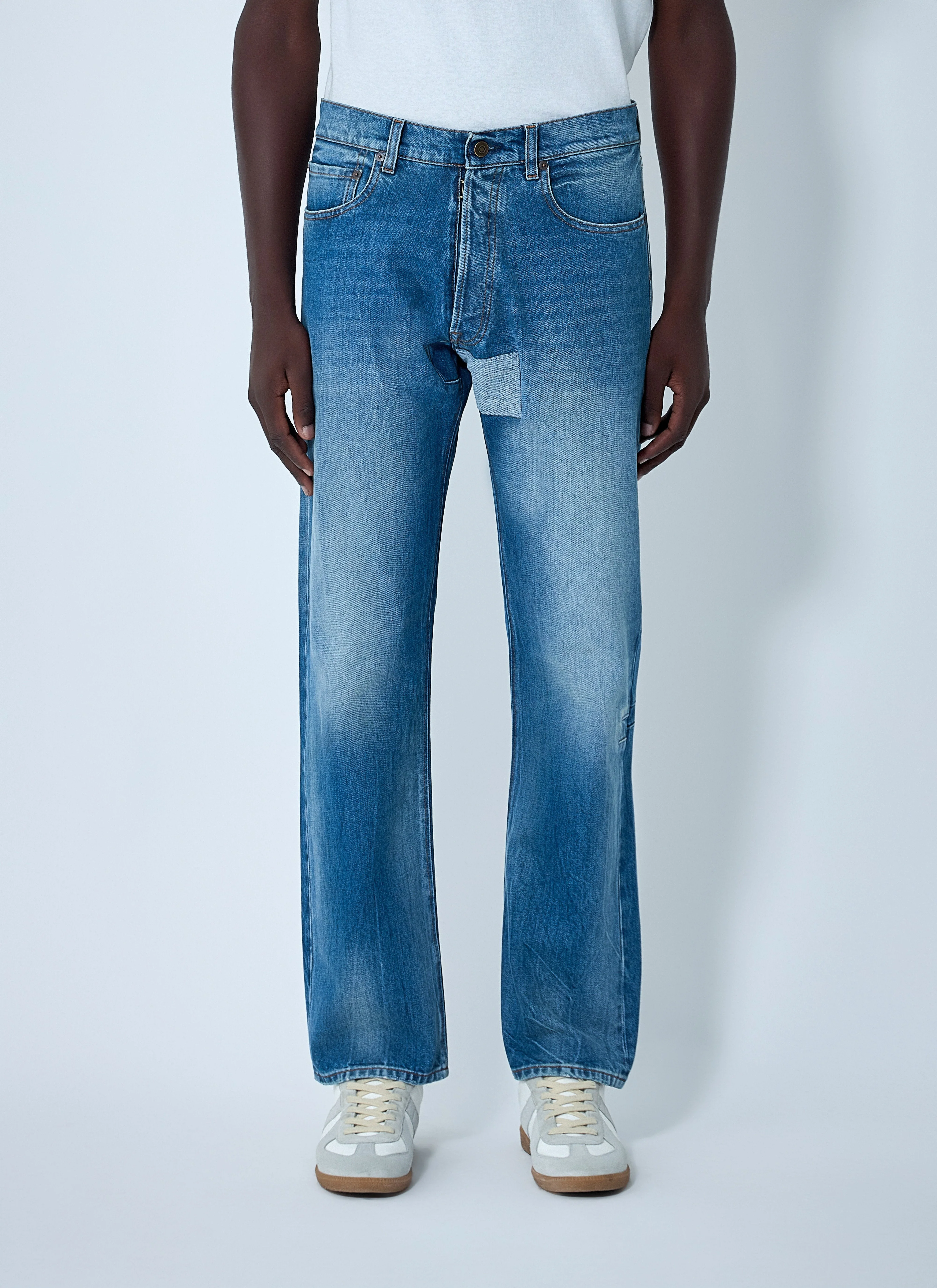 Maison Margiela Men Contrast Panel Jeans - 1