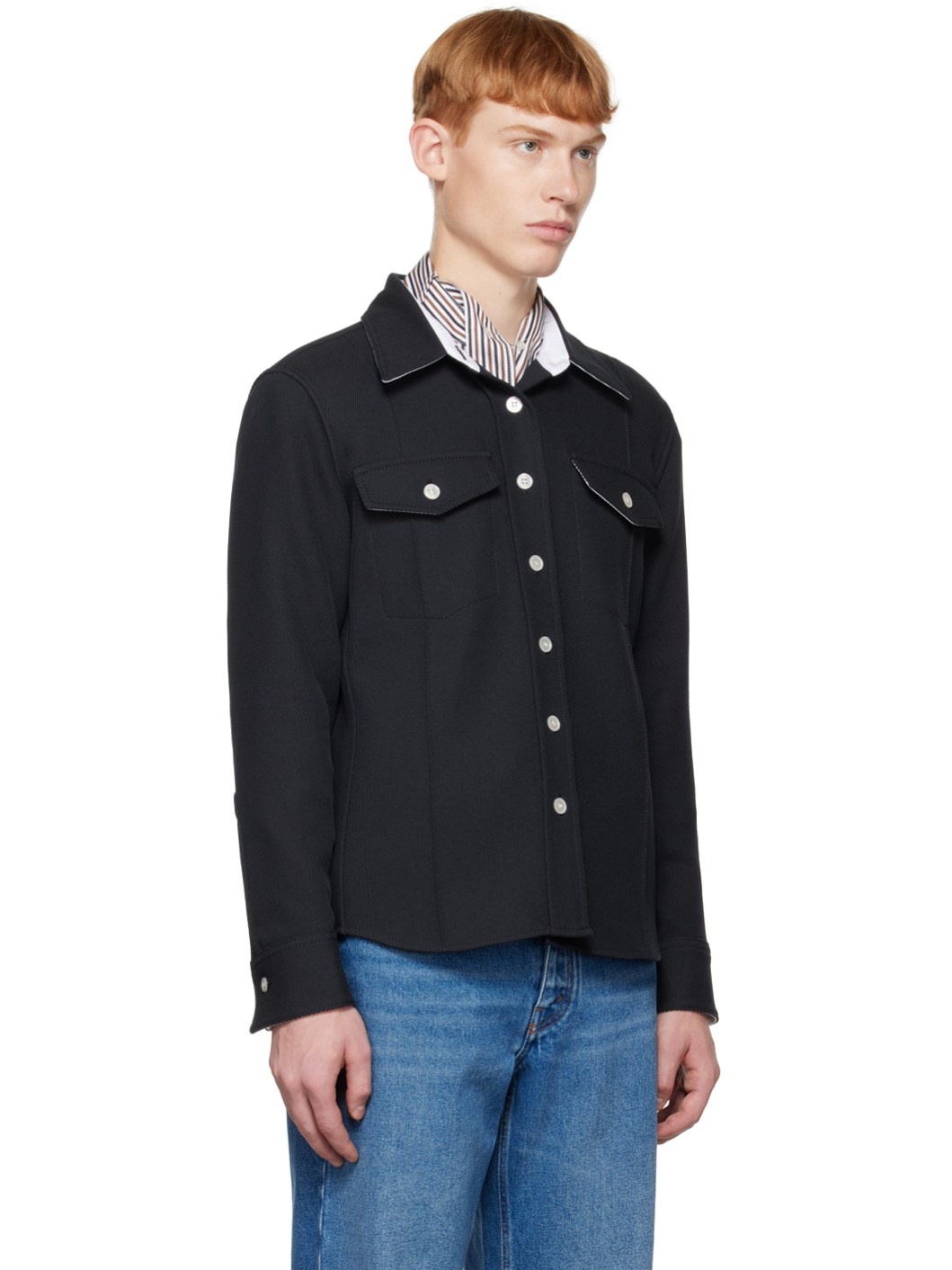 Navy Pocket Shirt - 2