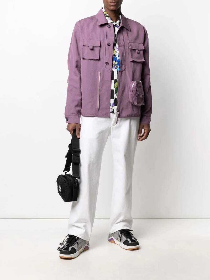 KENZO multiple-pocket long-sleeve jacket outlook