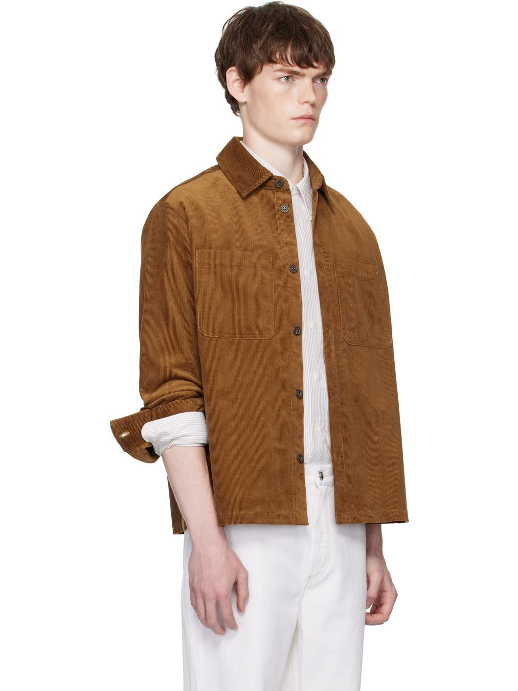 Tan Leon Overshirt - 2