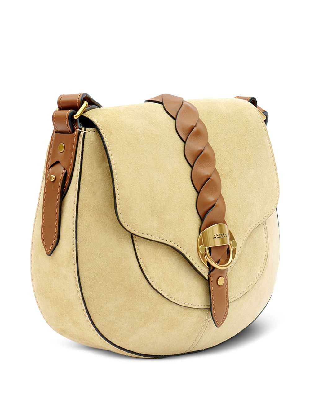 small Altay braided-strap saddle bag - 4