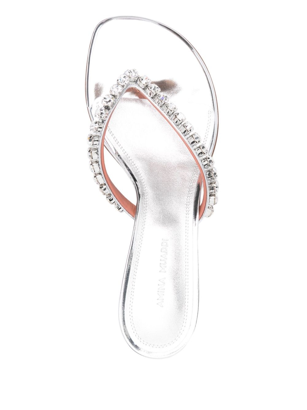 45mm crystal-embellished mules - 4