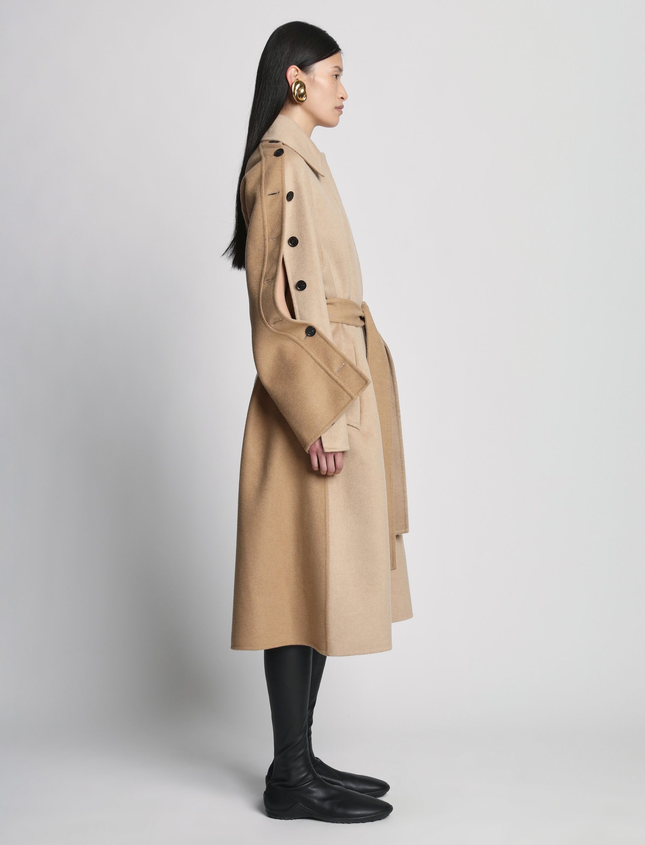 Eco Wool Double Face Coat - 3