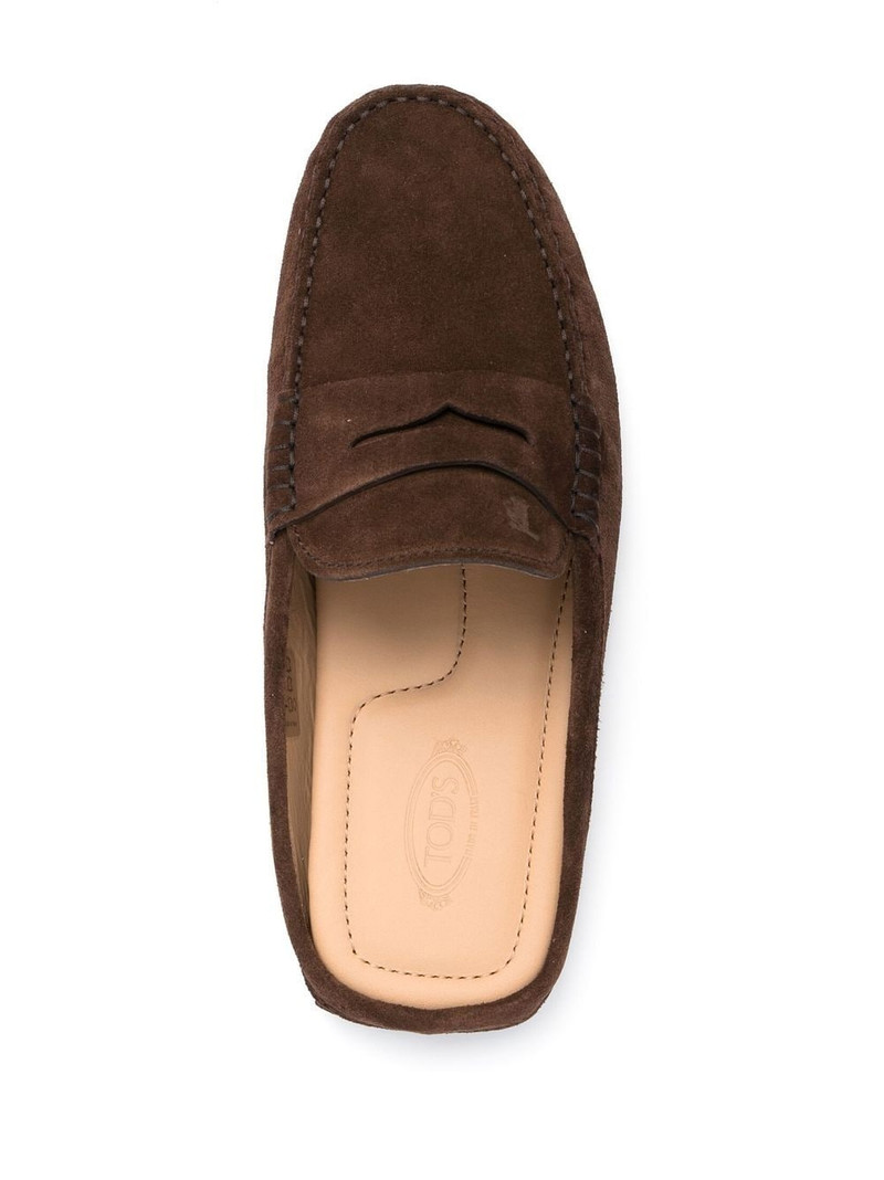 Gommino Bubble suede mules 4