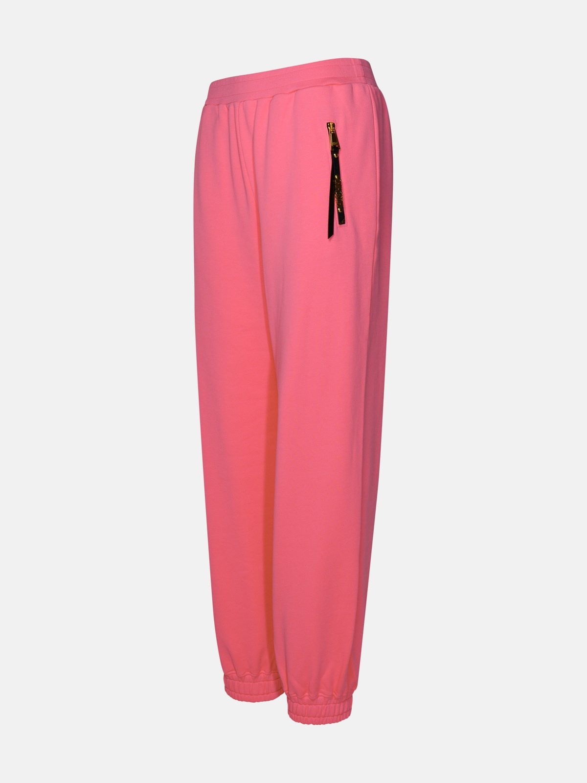 FUCHSIA COTTON PANTS - 2