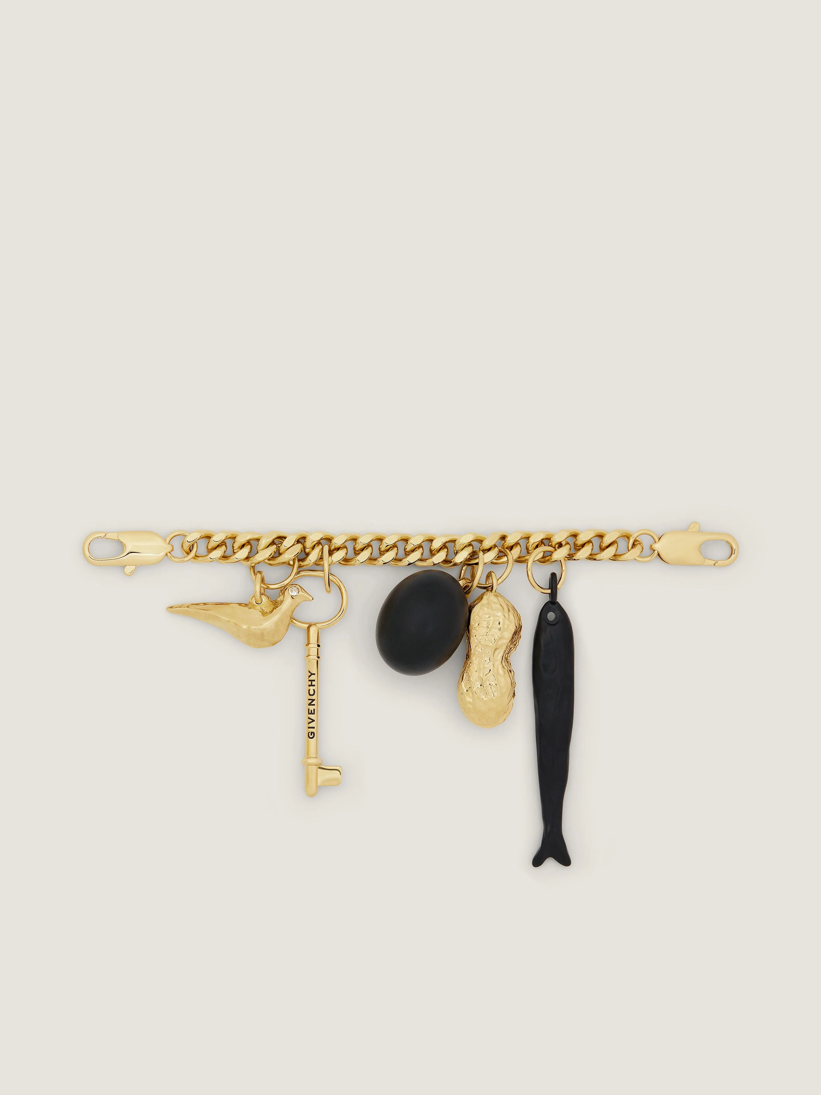 LUCKY CHARMS BAG CHARM IN METAL - 1