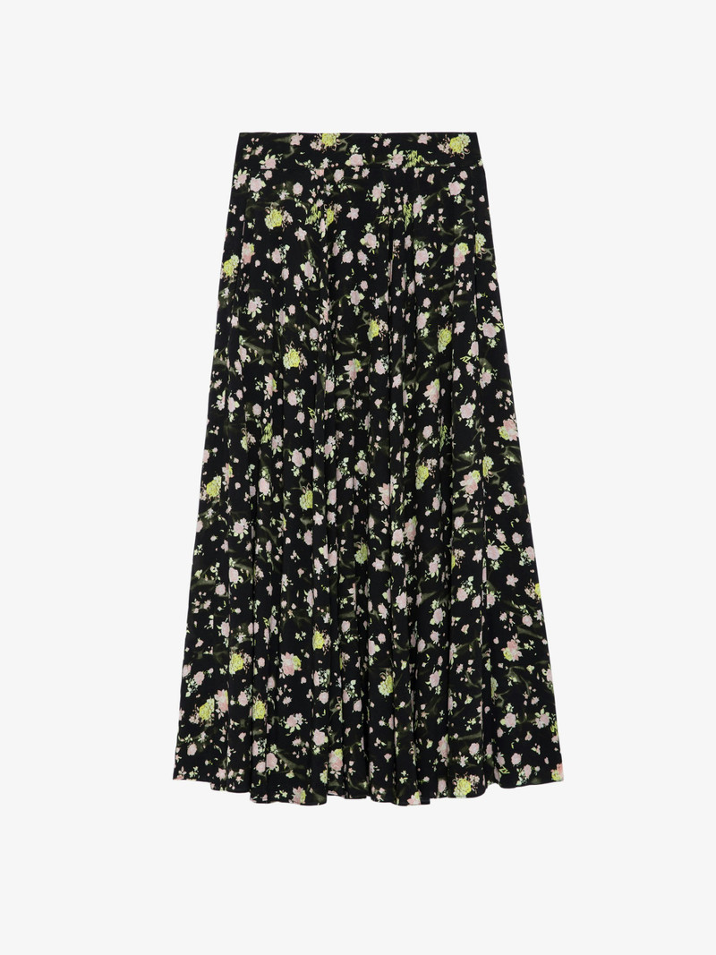 Joyo Soft Crinkle Roses Skirt - 1