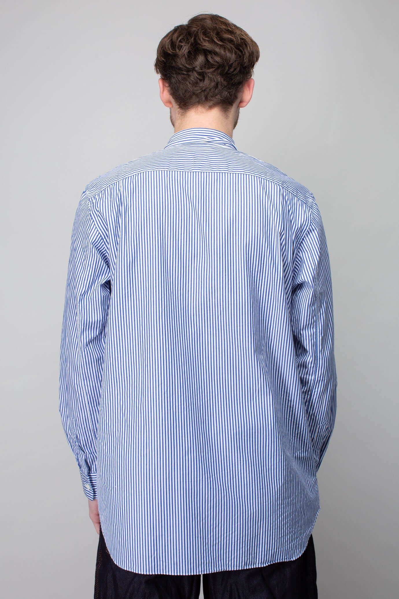 Mens Shirt Woven Stripe - 3