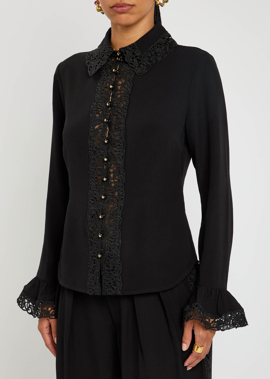 Zimmermann Lace Trim Shirt - 2