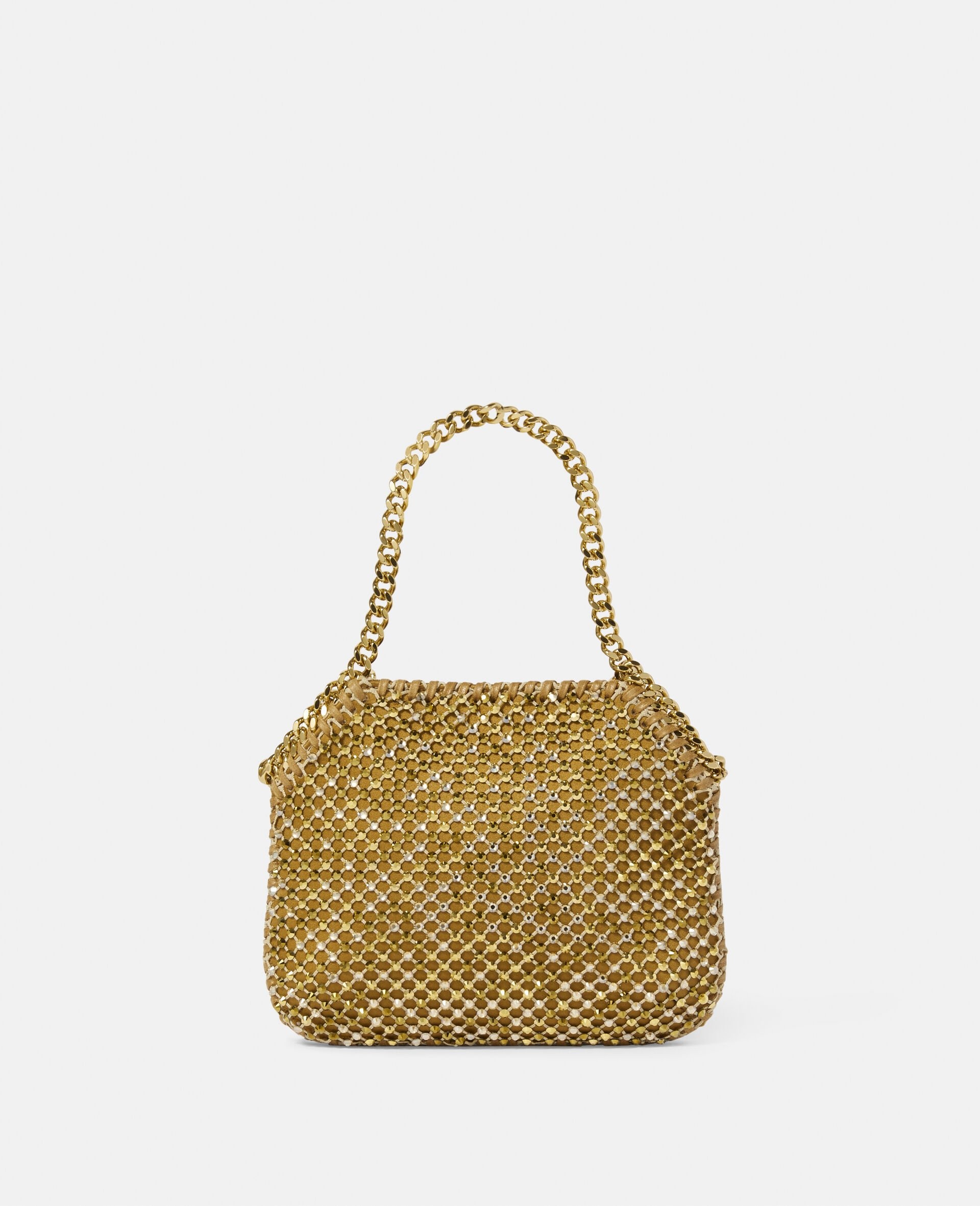 Stella McCartney Falabella Crystal Mesh Mini Tote Bag | REVERSIBLE