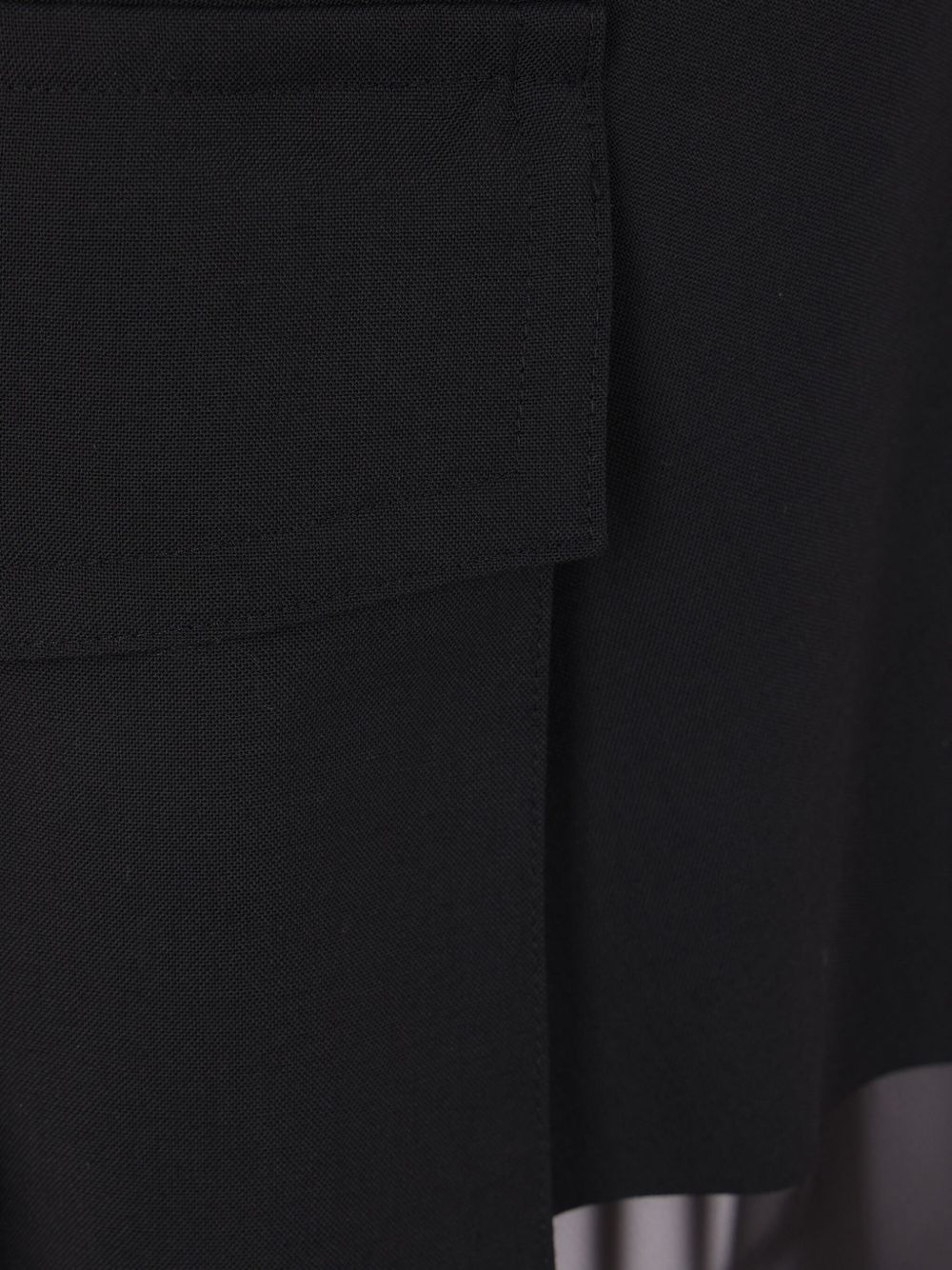 Sacai Women Asymmetrical Midi Skirt - 4