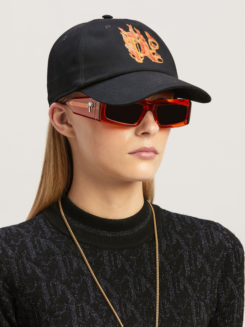 Palm Angels Burning PA Iphone Case 15 Pro Max outlook