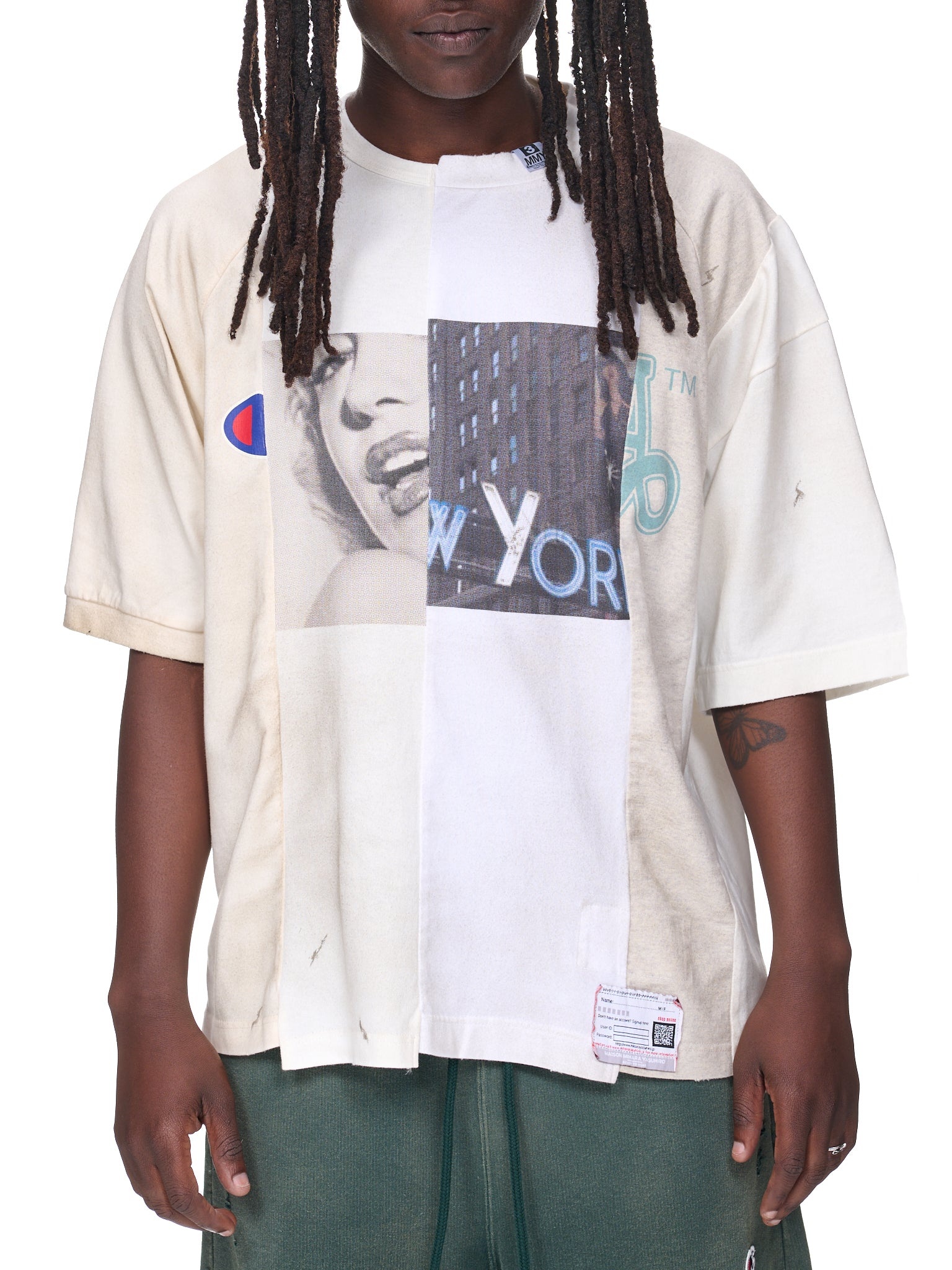 Paneled Vintage T-Shirt - 1