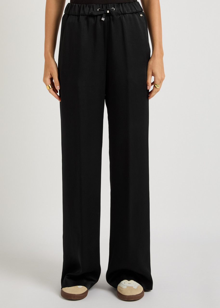 Herno Wide-leg Crepe de Chine Trousers - 2