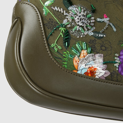 Gucci Jackie 1961 embroidered medium bag - 8