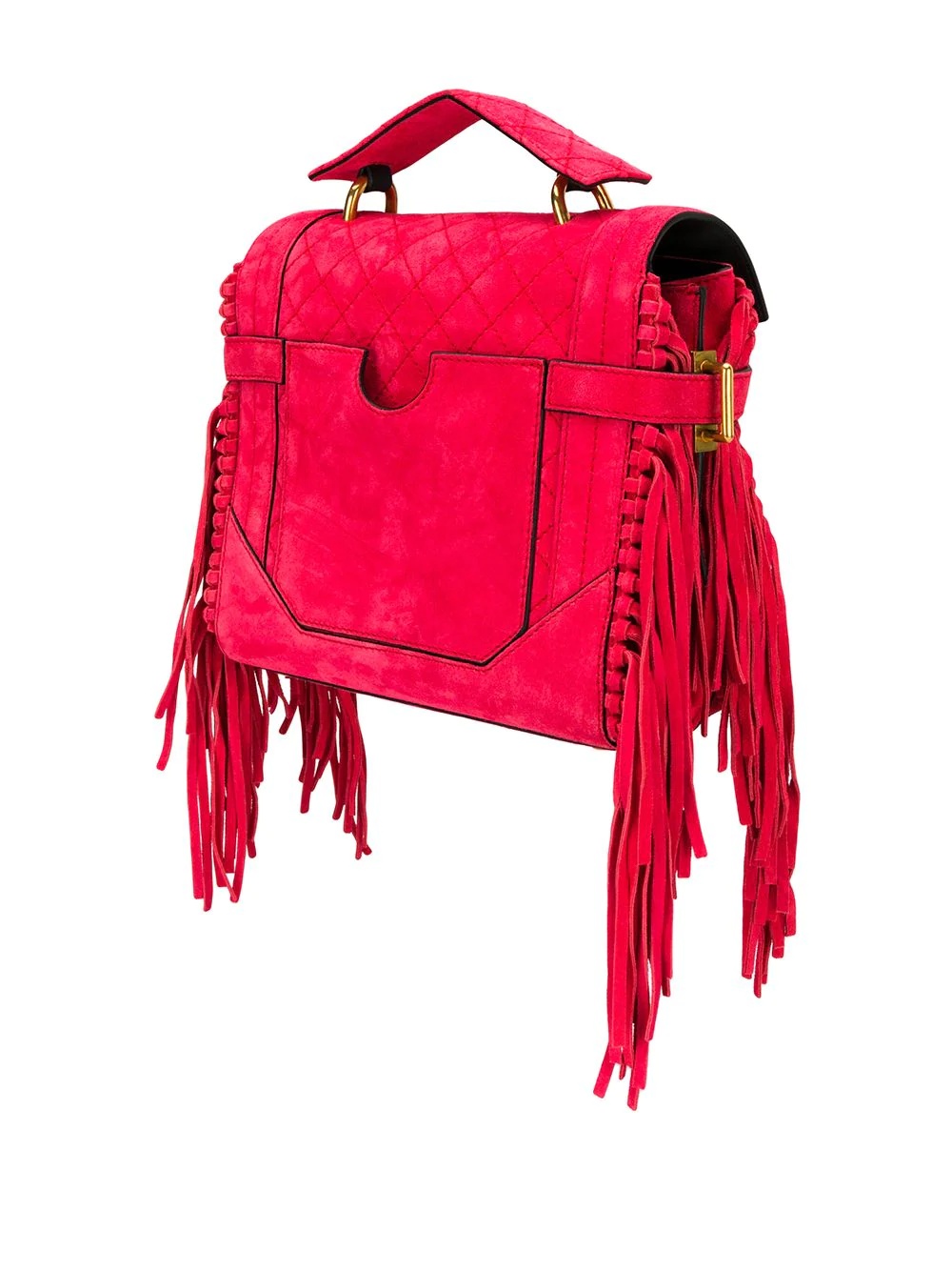 fringed detail tote bag - 3