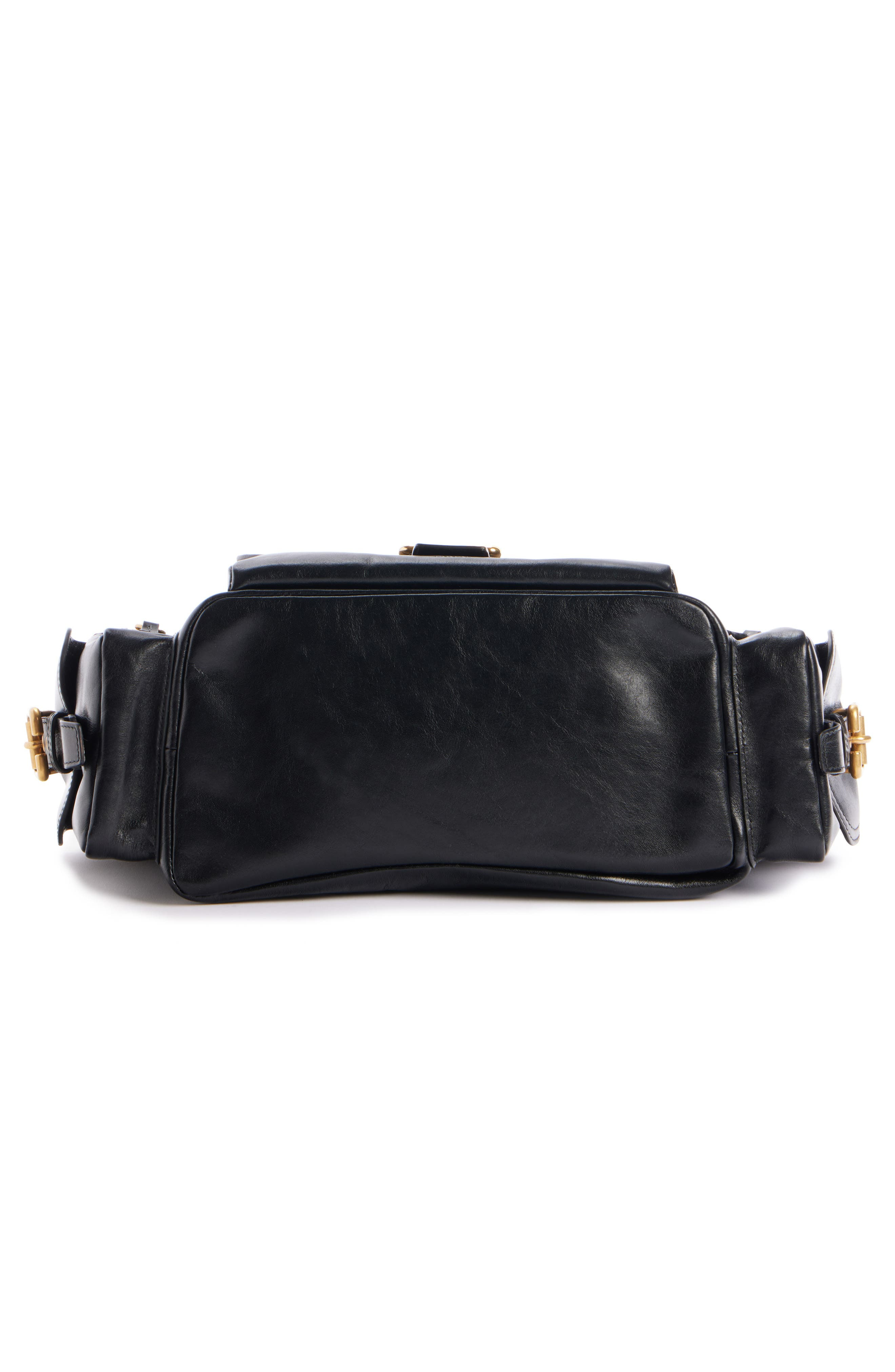 Chloé Camera Leather Top Handle Bag in Black at Nordstrom - 7