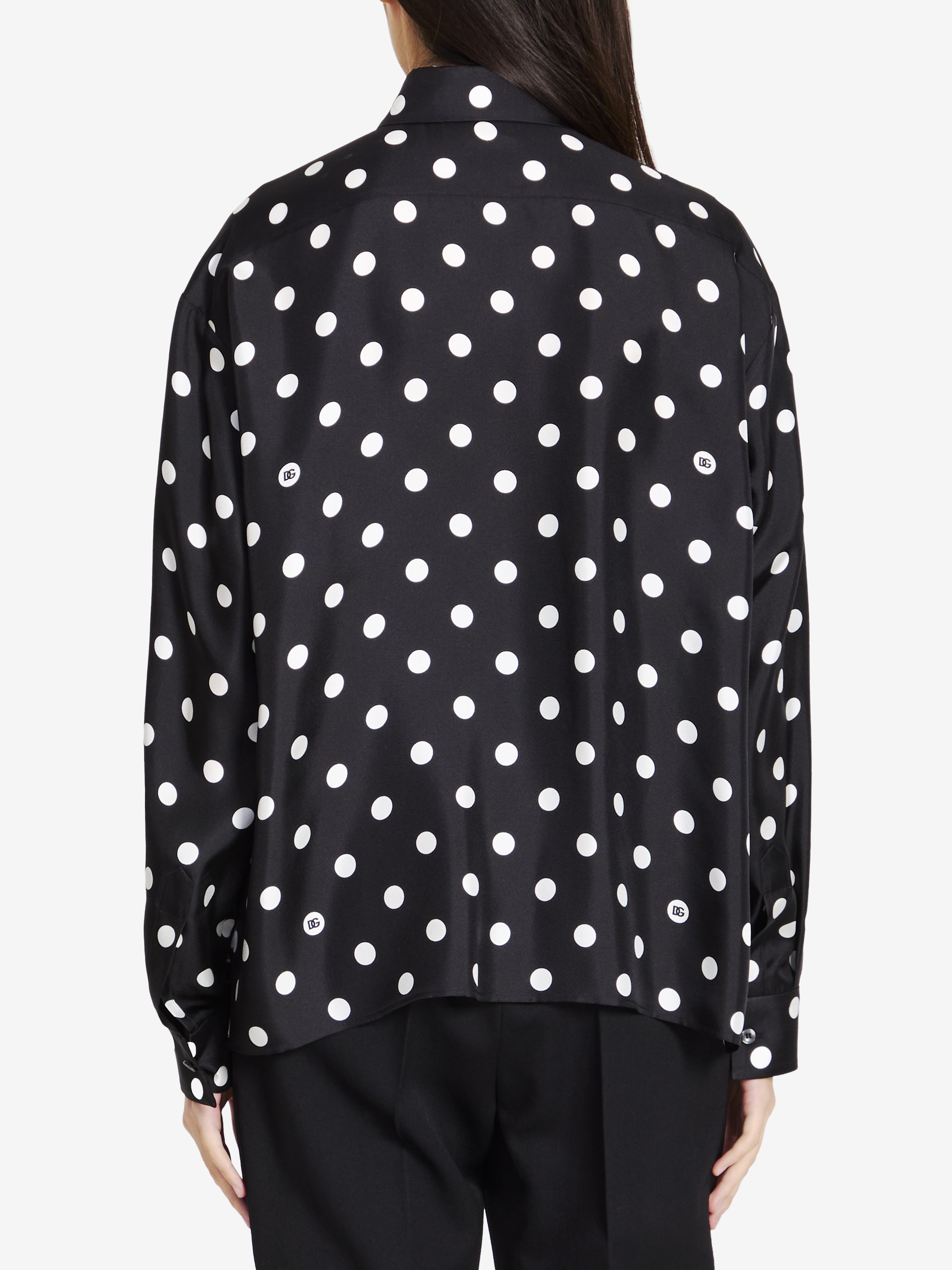 Shirt with Polka-dot print - 2