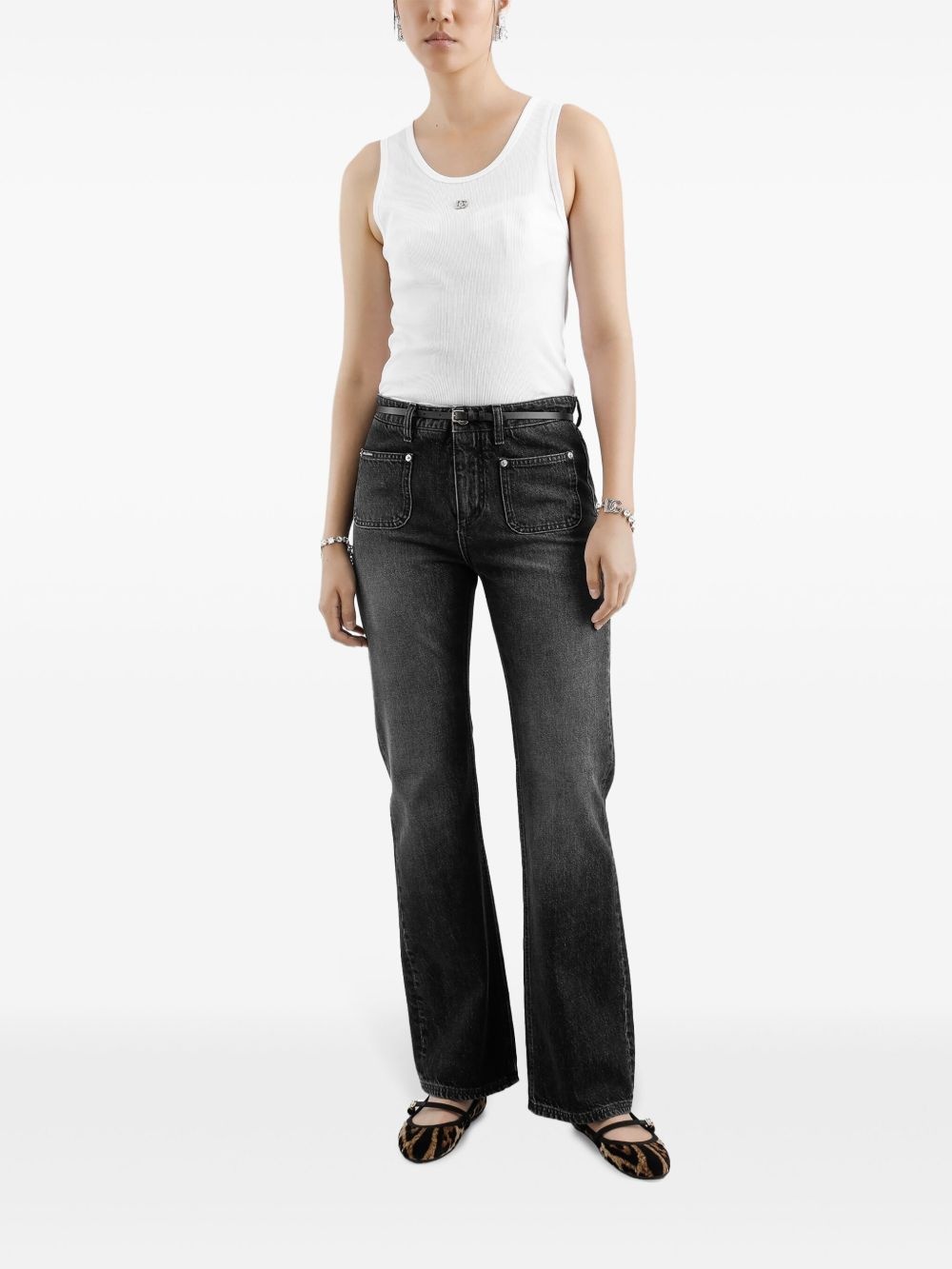 logo tank top - 2