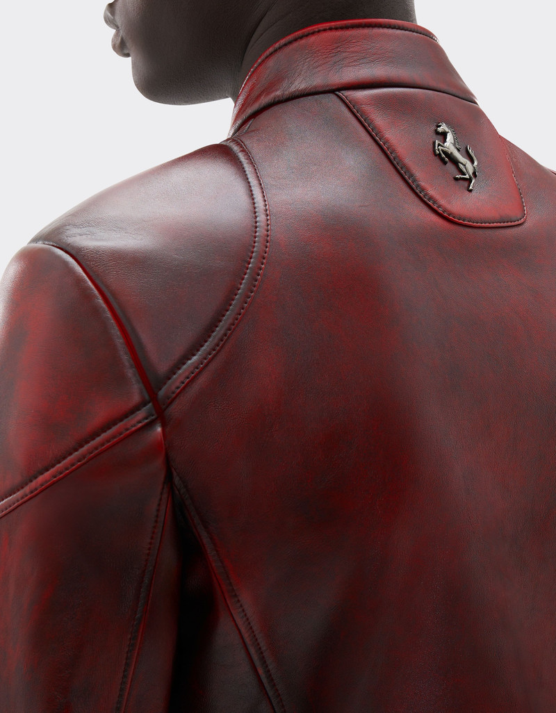 Reconditioned by Ferrari leather jacket for the 2026 Silverstone GP 6