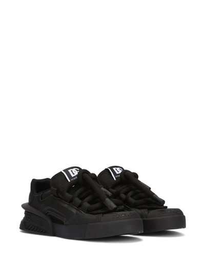 Dolce & Gabbana logo-patch low-top sneakers outlook