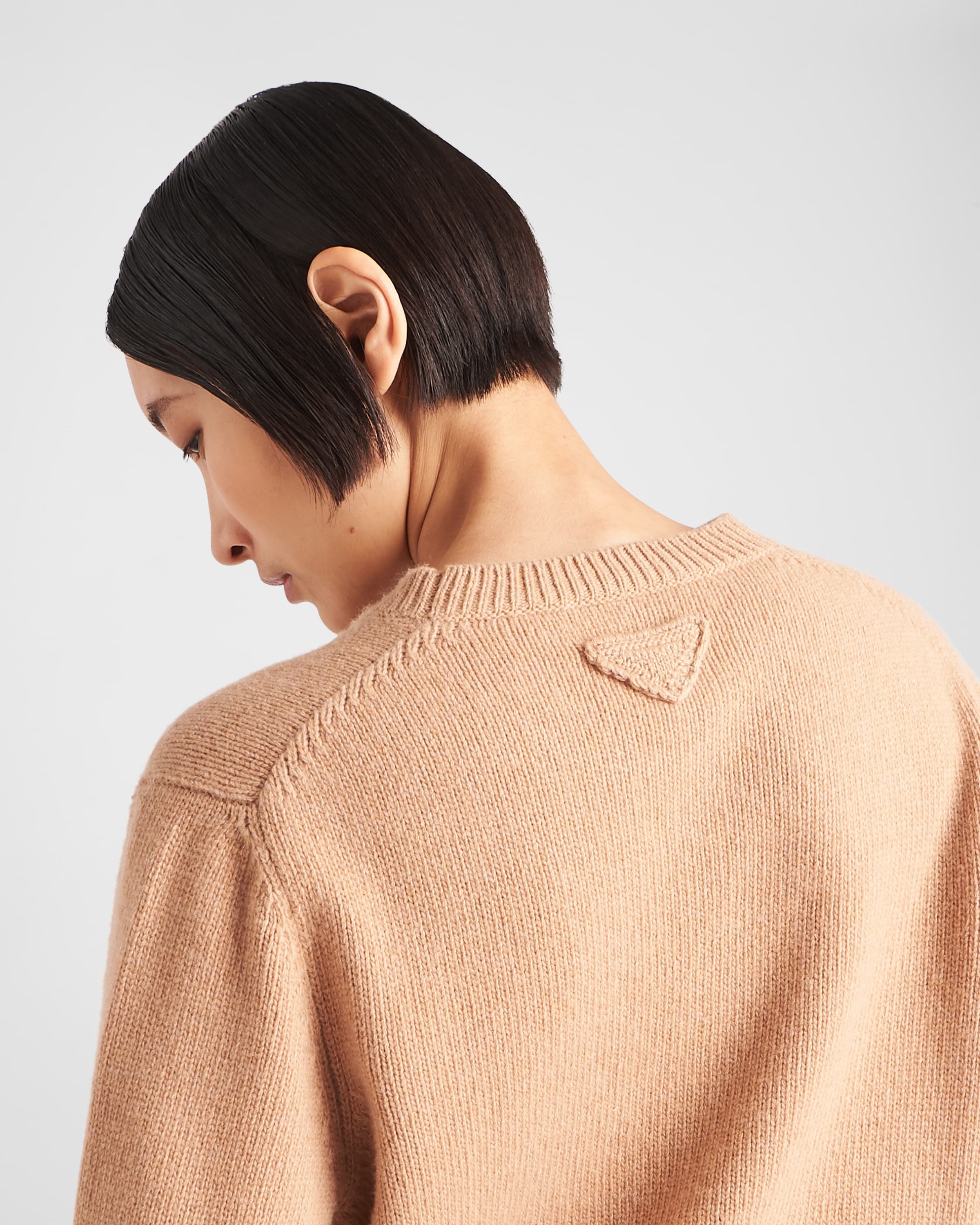 Wool and cashmere crew-neck sweater - 4